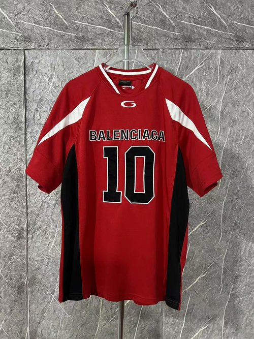 Balenciaga Trendy and Breathable Collaborative Mesh Jersey