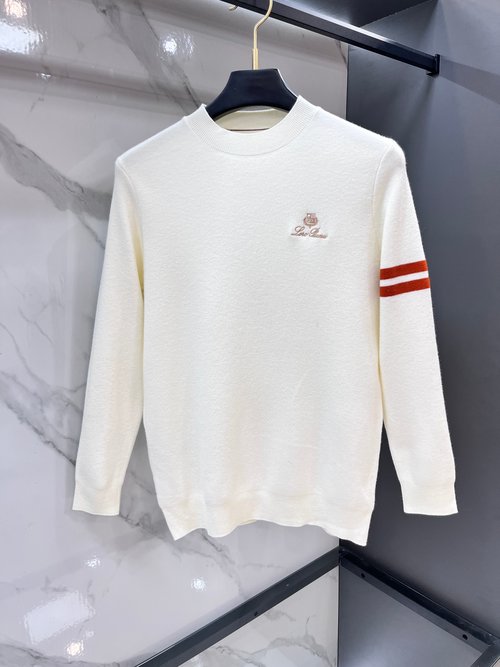 Loro Piana Exclusive Knitted Sweater with Soft Fabric