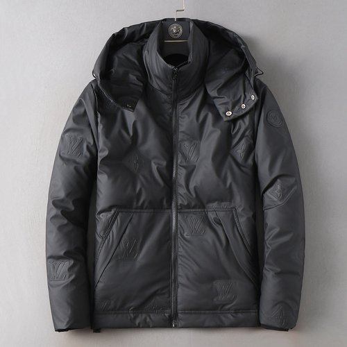 Louis Vuitton Quality 90% Down-Filled Reversible Plush Jacket