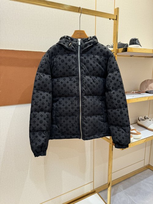 Louis Vuitton High - end 90% Down Jacket with Logo and Colorful Design