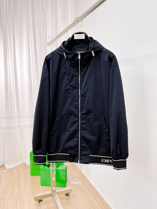 Armani Pre - sale Jacket with High Breathability and Soft Handfeel