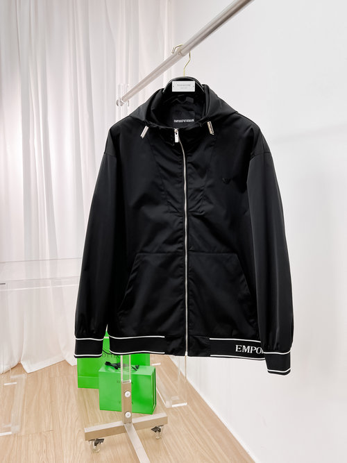 Armani Pre - sale Jacket with High Breathability and Soft Handfeel