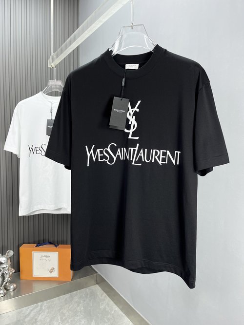 Yves Saint Laurent Premium Custom T-shirt, Silk-smooth and Cool
