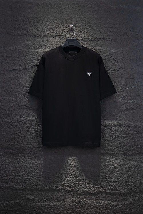 Prada High - Quality Embroidered Comfortable Short Sleeve Shirt