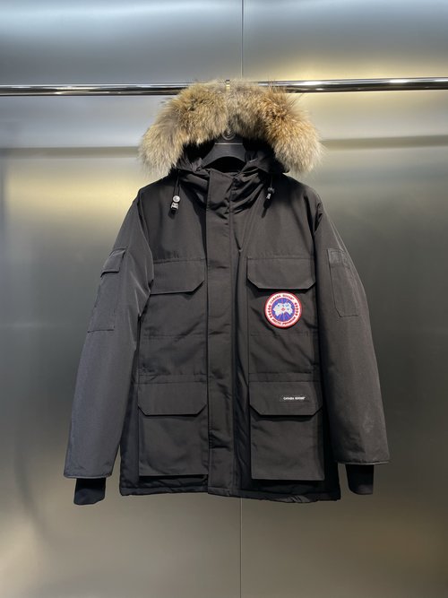 Canada Goose Premium Down Parka with Wolf Fur Collar