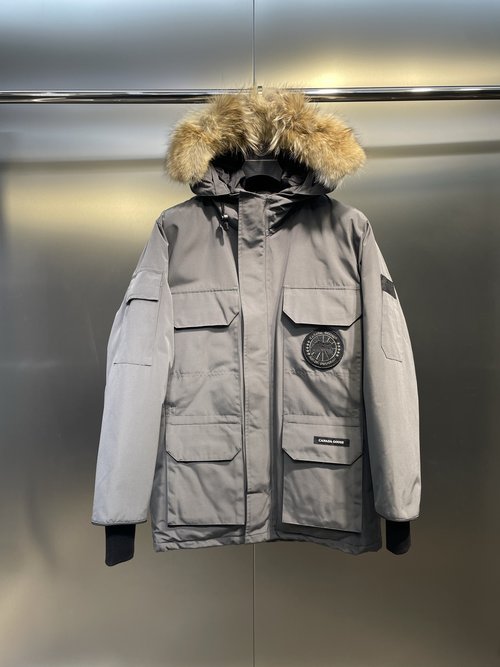 Canada Goose Premium Down Parka with Wolf Fur Collar