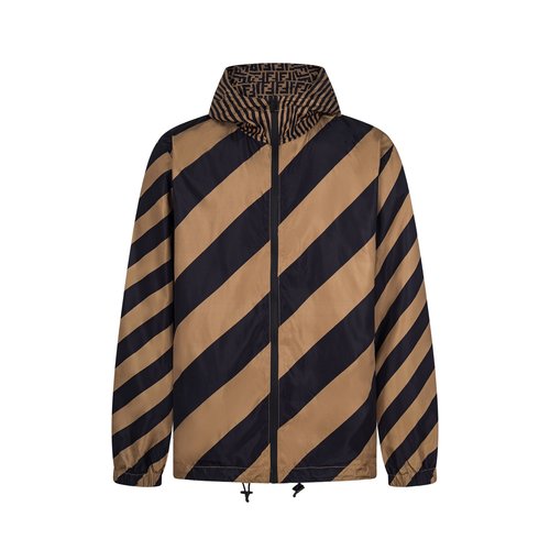 Dior Double-Sided Logo Jacket with Switchable Styles