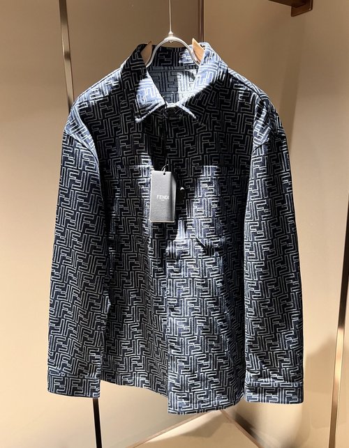 Dior Classic Jeans Jacket with FF Logo