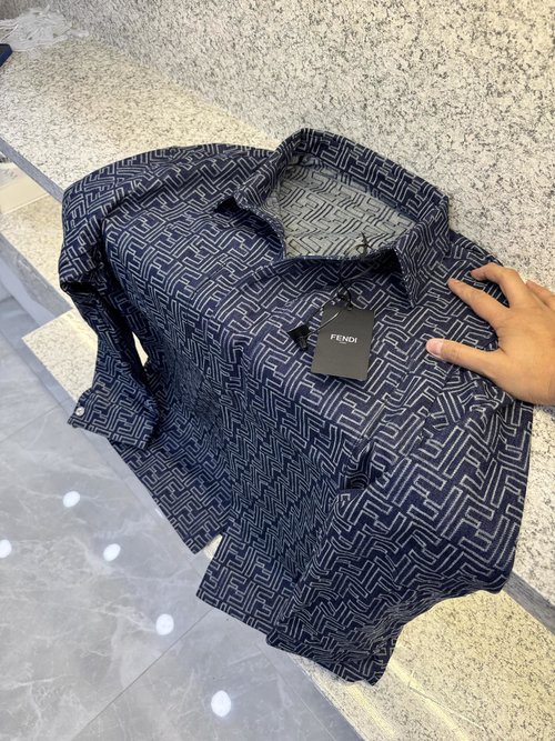 Fendi Stylish Jacket Made of High - end Custom Fabric