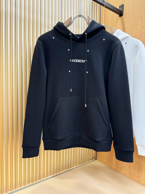 Givenchy Hooded Long-sleeve Sweatshirt with Classic Logo
