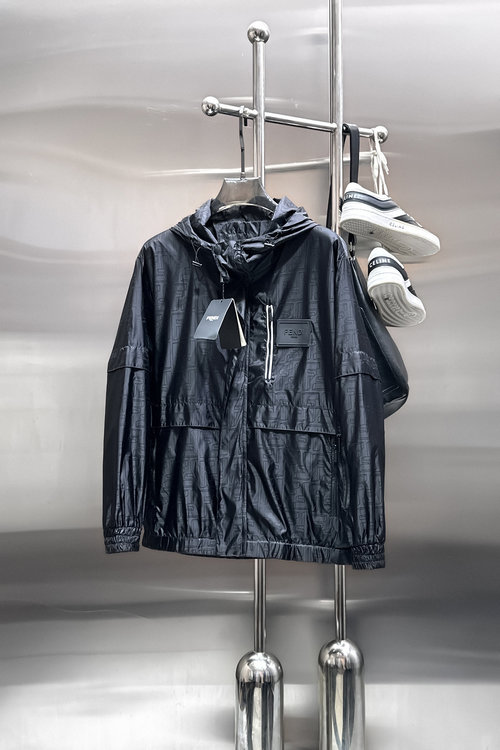Fendi Pre-sale Jacket with Three Labels and High Comfort