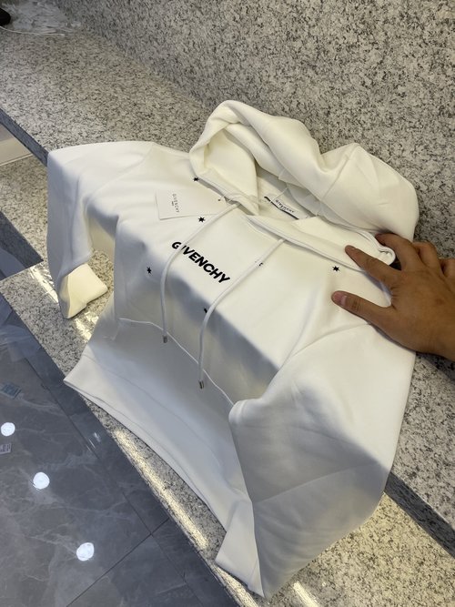 Givenchy Comfortable Pure Cotton Hoodie Featuring Icon Embroidery