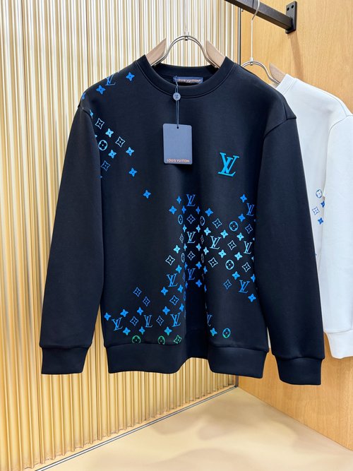 Louis Vuitton Classic Logo Long-sleeved Sweatshirt, Soft and Versatile
