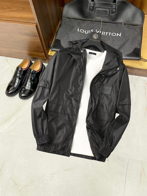 Fendi Pre-sale Jacket with Three Labels, High Comfort