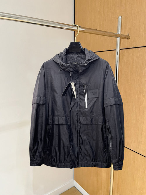 Fendi Early Release Jacket with Full Labels and High Comfort