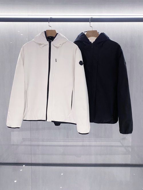 Moncler Double-sided Down Jacket with Functional Fabrics