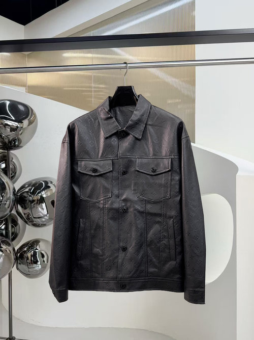 Louis Vuitton Premium Jacket with Triple Labels, Breathable and Stylish