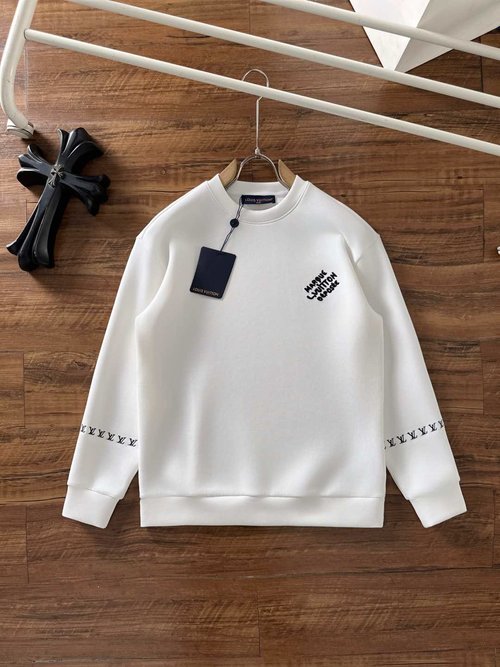 Louis Vuitton Classic Logo Space Cotton Sweatshirt
