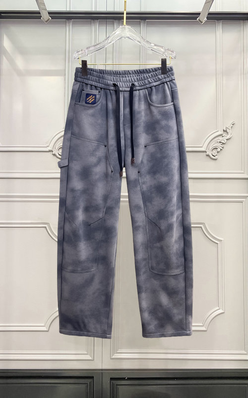 Louis Vuitton New Casual Pants with Distinctive Logo, High Comfort