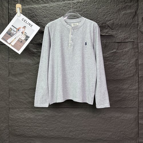 Polo Ralph Lauren Classic Embroidered Logo Long Sleeve T-Shirt for Couples