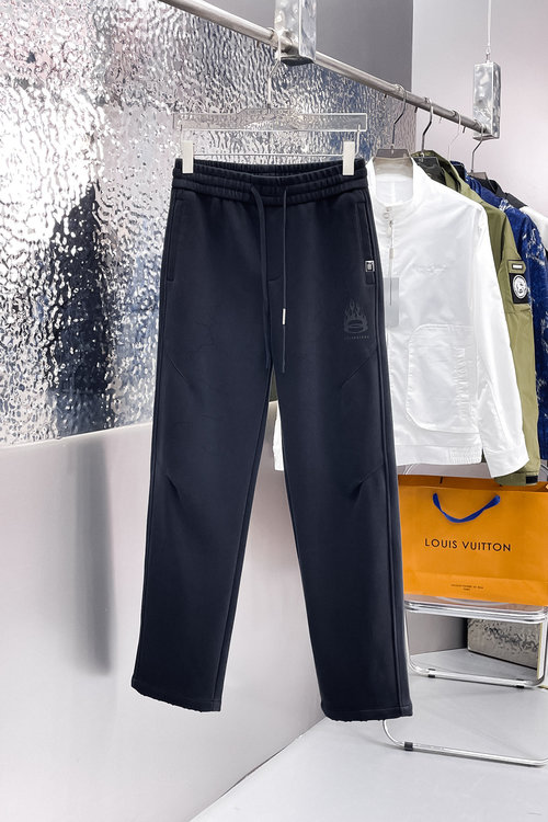 Balenciaga New Logo Casual Pants with High Comfort