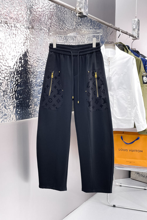 Louis Vuitton New Casual Pants with Logo and High Comfort