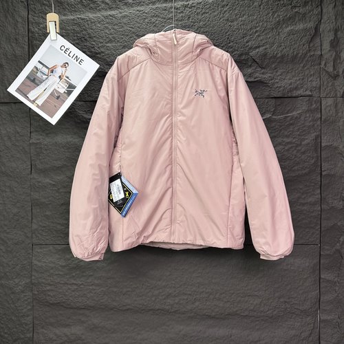 ArcTeryx Embroidered Logo Couple Hooded Cotton Coat