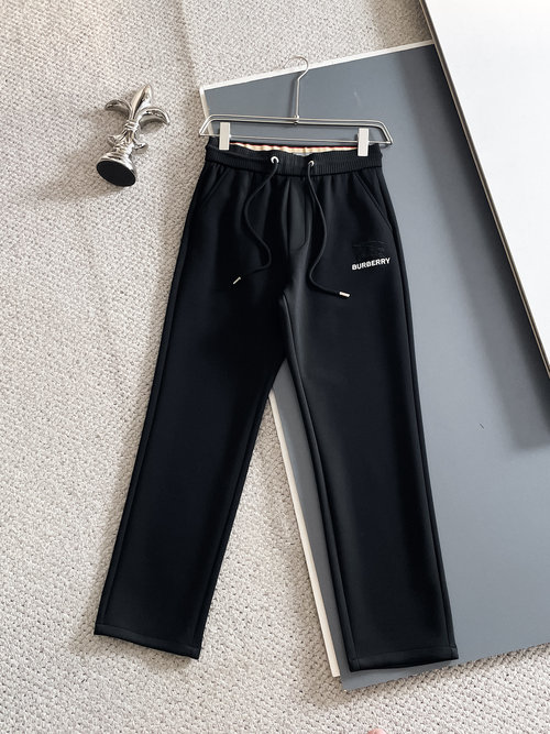 Burberry New Arrival Logoed Casual Pants with High Comfort