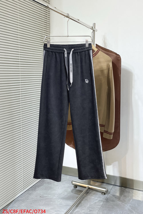 Dior New Arrival Logo Casual Pants with Good Comfort