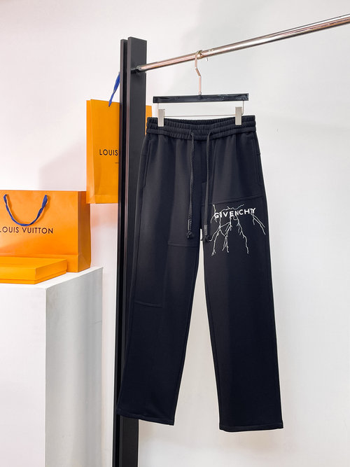Givenchy New Arrival Logo Casual Pants with Custom Fabric