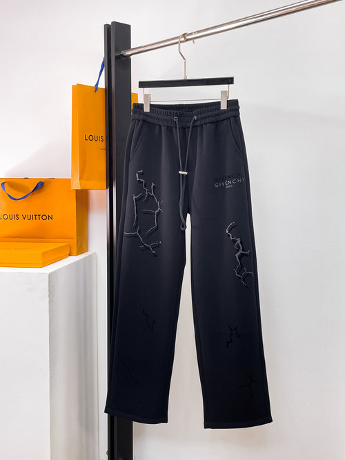 Givenchy New Arrival Logo Casual Pants with Custom Fabric