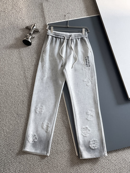 Chrome Hearts Classic Logo Casual Pants with High Comfort Level