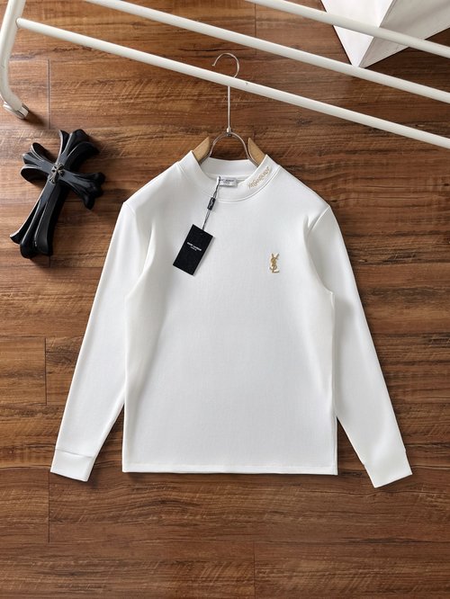Yves Saint Laurent Fashionable Casual Long-Sleeved T-Shirt