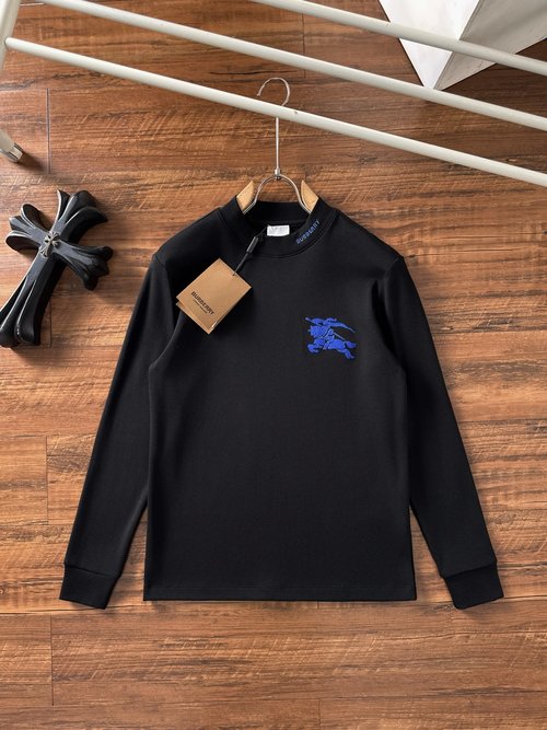 Burberry Fashionable High-Comfort Long-Sleeved T-Shirt