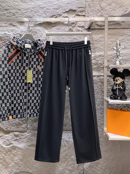 Balenciaga New Casual Pants with Logo for Comfort