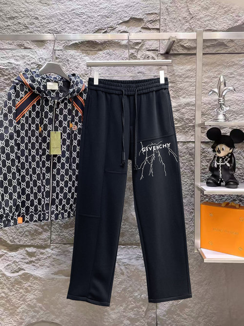 Givenchy New Style Logo Leisure Pants with High Comfort
