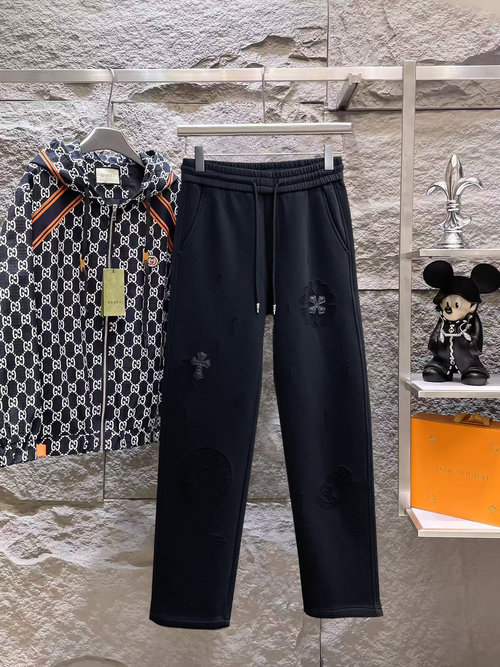 Chrome Hearts New Style Logo Leisure Pants with High Comfort