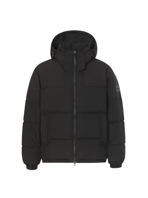 Louis Vuitton Printed Logo Down Jacket Made with Renewable Materials