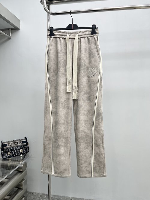 Loewe Casual Pants: Imported Fabric Selection