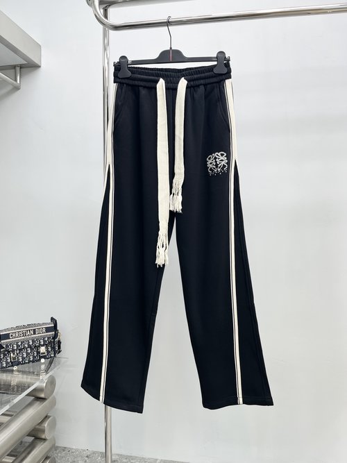 Loewe Casual Pants: Imported Fabric Selection