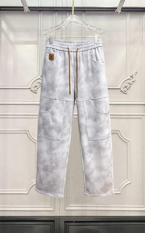 Louis Vuitton Classic Logo Casual Pants Available on Official Website