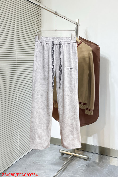 Balenciaga Newly Released Logo Casual Pants with Good Comfort