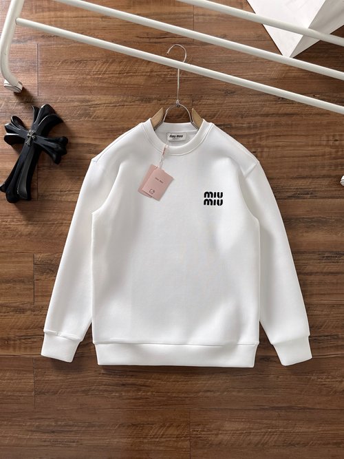 Dior Letter Logo Pullover Space Cotton Sweatshirt