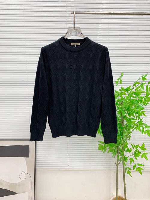 Bottega Veneta Classic Logo Knit Wool Sweater