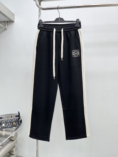 Loewe New Casual Pants Featuring Classic Logo, Exceptional Comfort