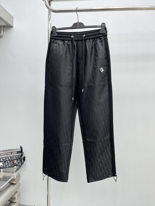 Dior New Casual Pants Featuring Classic Logo, Exceptional Comfort