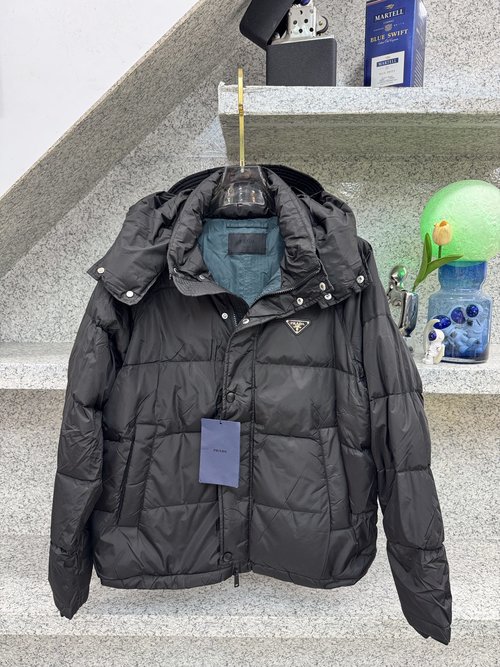 Dior Down Jacket with Detachable Hood and Premium Quality