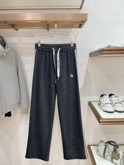 Dior Casual Pants with Logo, New Arrival, Great Comfort