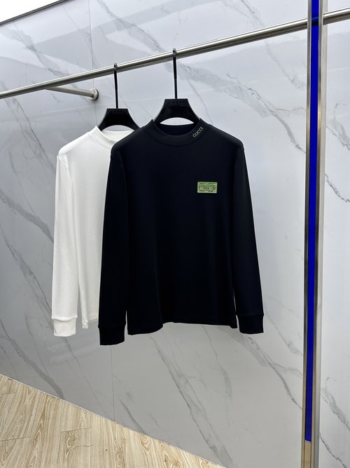 Gucci Warm Long-sleeved Base Layer with Logo Embroidery