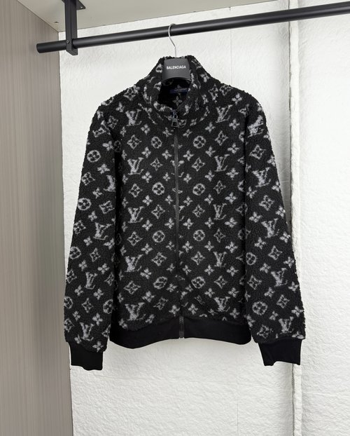 Louis Vuitton Monogram Fleece Jacket